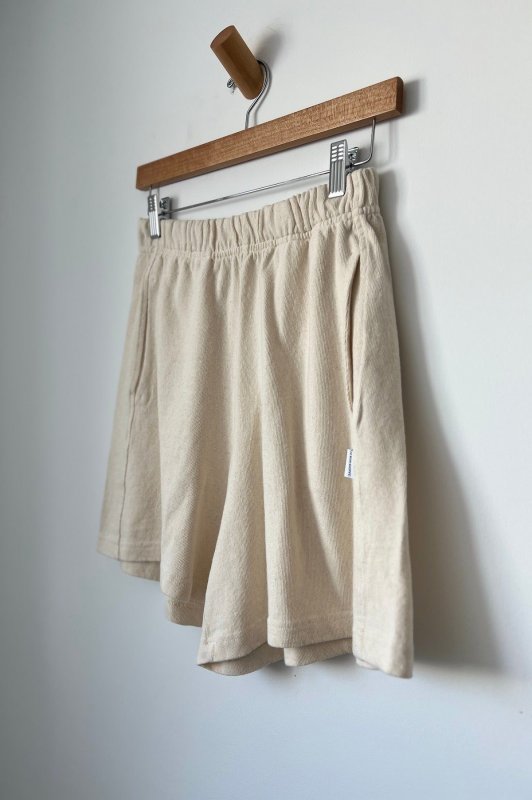 Flared Basketball Shorts - Naturel