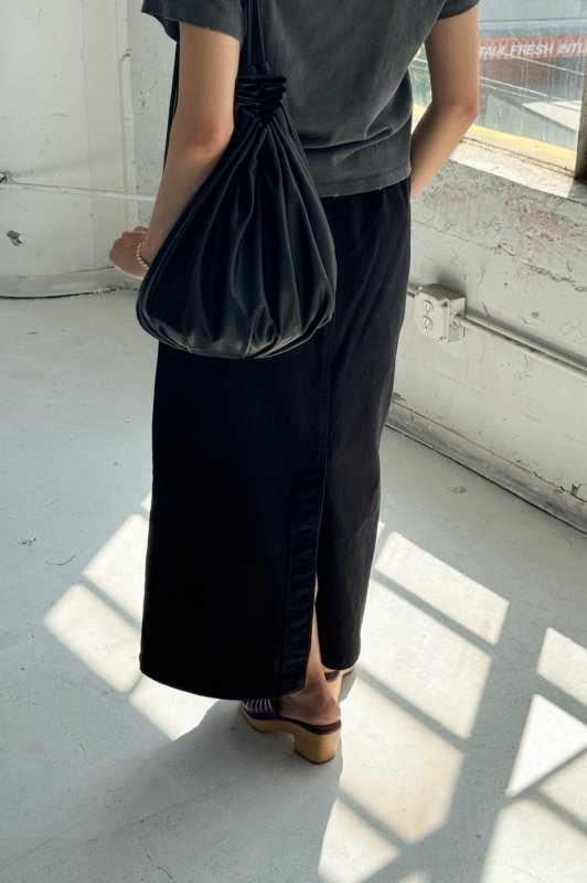 Long City Skirt - Black