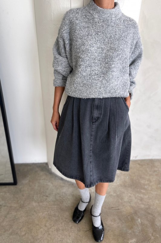 Elise Sweater - Ht.Grey