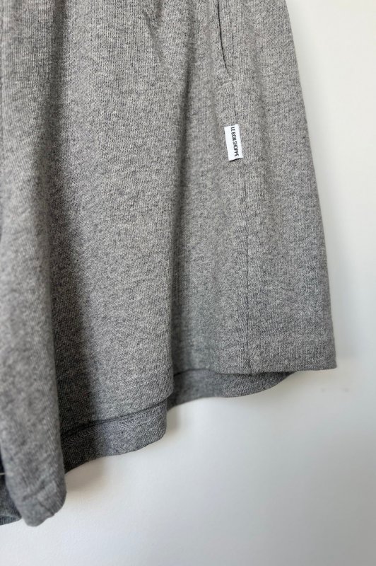 Flared Basketball Shorts - Ht. Grey