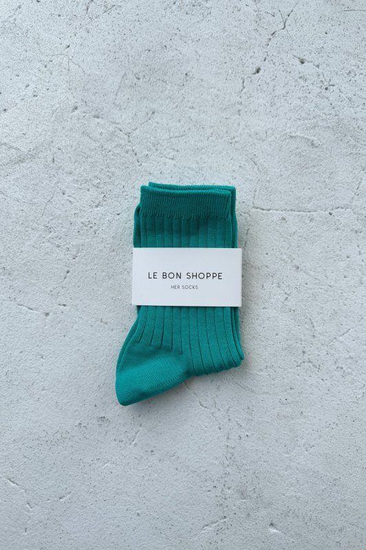 Her Socks (MC cotton) - Turquoise