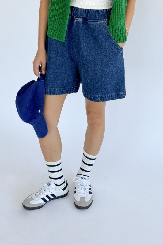 City Shorts - Blue Denim