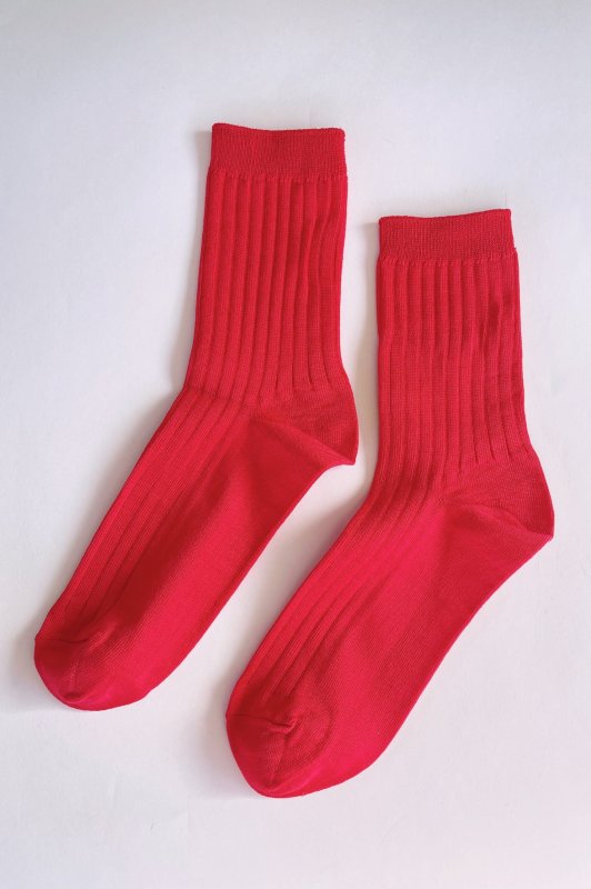 Her Socks (MC cotton) - Classic Red