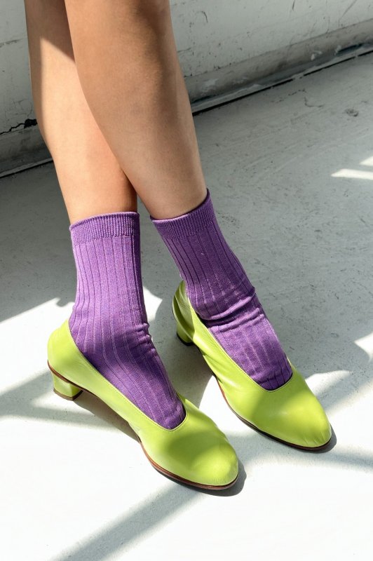 Her Socks (MC cotton) - Violet