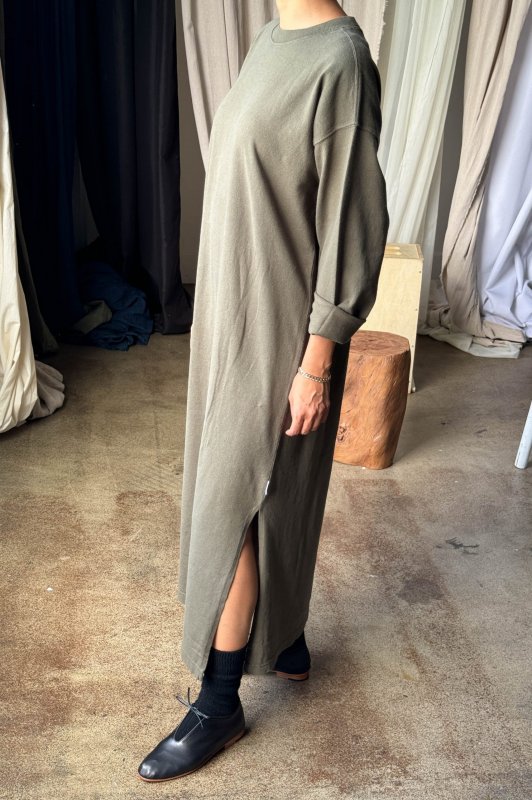 Sunday Dress - Olive Green