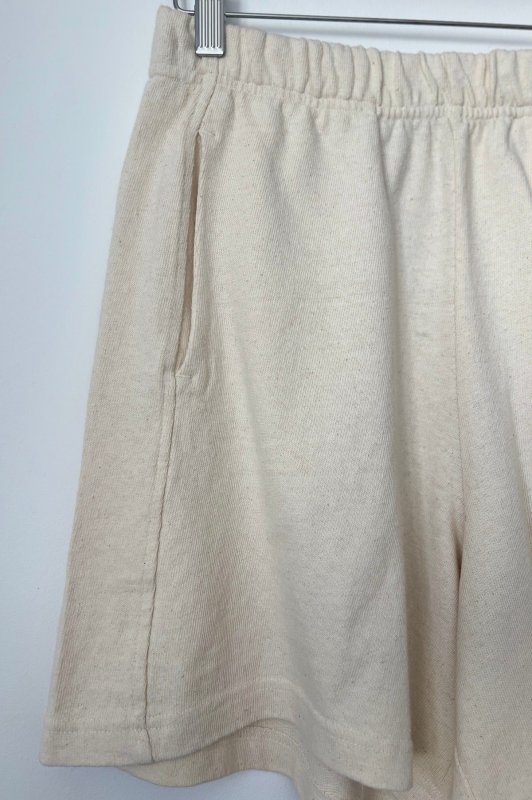 Flared Basketball Shorts - Naturel