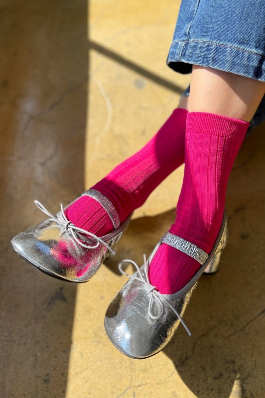 Her Socks (MC cotton) - Fuchsia