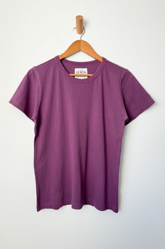 Vintage Boy Tee (Organic Cotton) - Plum Vintage