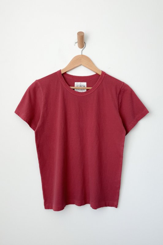 Vintage Boy Tee (Organic Cotton) - Crayon Red